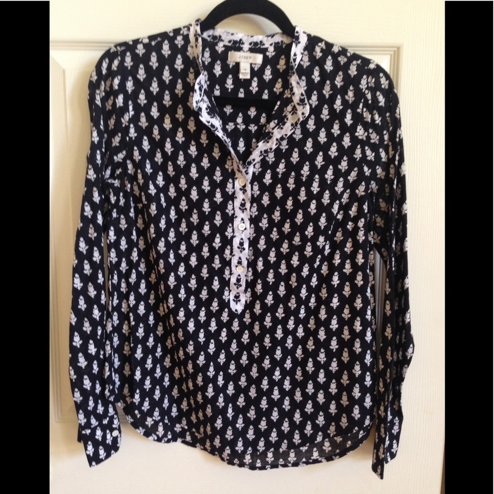 JCREW HENLEY POPOVER